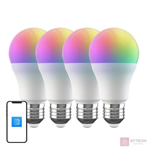 Smart LED Wifi bulbs Broadlink LB4E27 RGB (4 pieces)