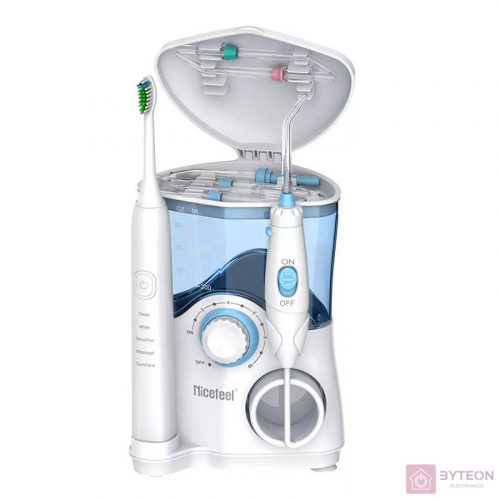 Nicefeel Deskopt water flosser + sonic toothbrush set FC163