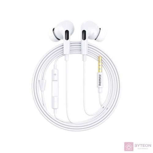 Earphones Remax RM-533, 3.5 mini jack, 1.2m (white)