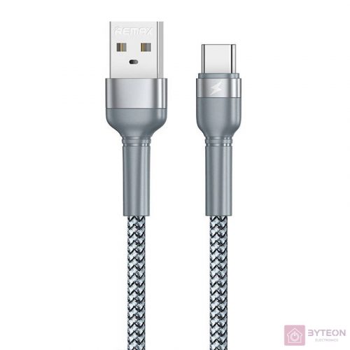 Cable USB-C Remax Jany Alloy, 1m, 2.4A (silver)