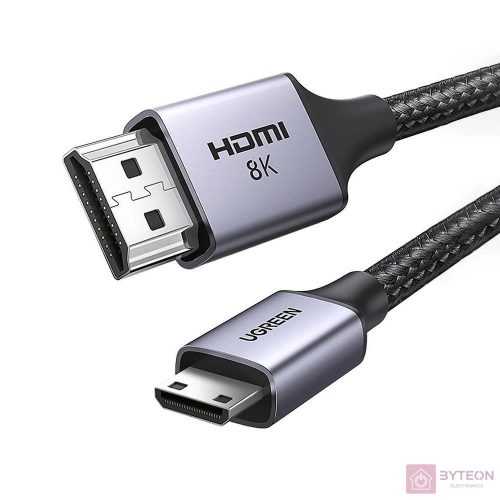 UGREEN Mini HDMI Cable 4K60Hz 2m 8k(black) HD163 15515