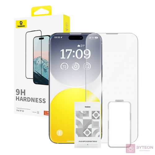 Diamond Tempered Glass Baseus 0.3mm for iPhone 15