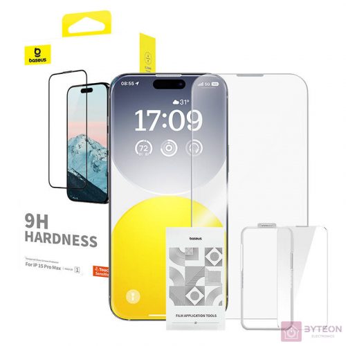 Diamond Tempered Glass Baseus 0.3mm for iPhone 15U ProMax