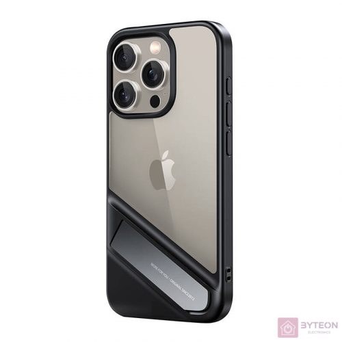 Kickstand Protective Case UGREEN LP740 iPhone 15 Pro Max (Black)