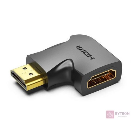 HDMI 90 degree Adapter Vention 4K 60Hz, AIOB0 (Black)