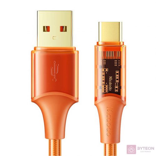 Cable USB-C  Mcdodo CA-3150, 6A, 1.8m (orange)