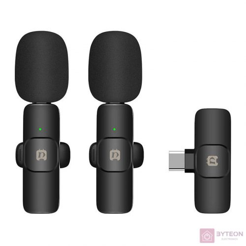 Wireless microphone Puluz PU3151B Lavalier Type C