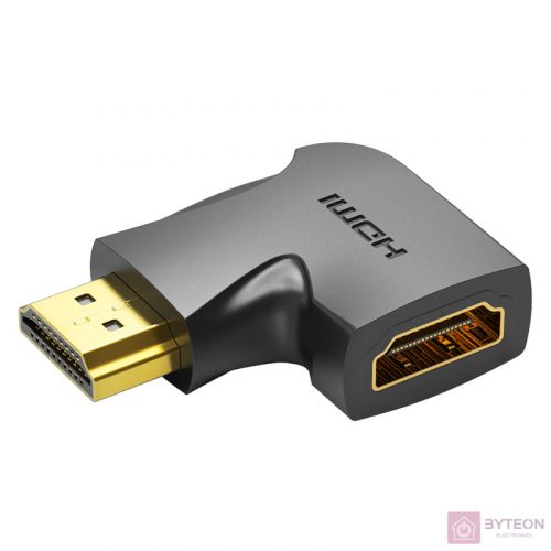 HDMI 90 degree Adapter Vention 4K 60Hz, AIOB0-2 (Black) 2pcs