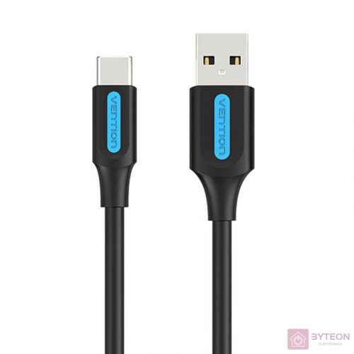 Charging Cable USB-A 2.0 to USB-C Vention COKBD 0,5m (black)