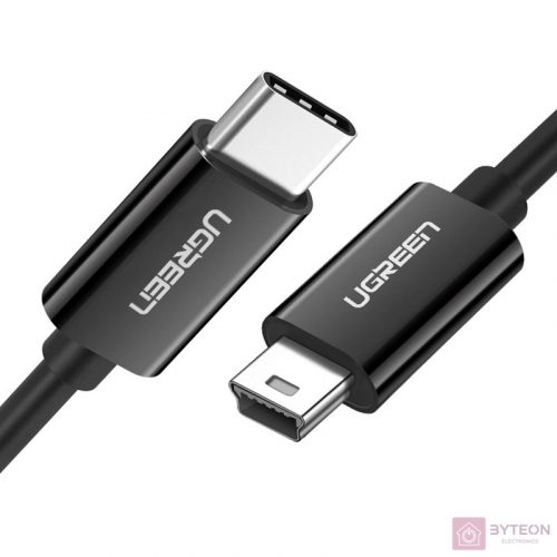 UGREEN US242 mini USB - USB-C kábel 1m (fekete)