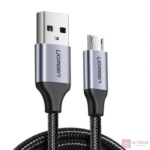 UGREEN micro USB Cable QC 3.0 2.4A 0.25m (Black)