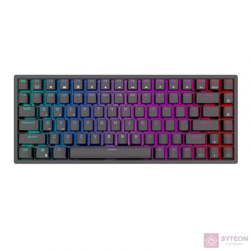 Mechanical keyboard Royal Kludge RK84 RGB, Brown switch (black)