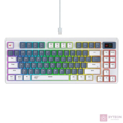 Mechanical Gaming Keyboard Havit KB884L white