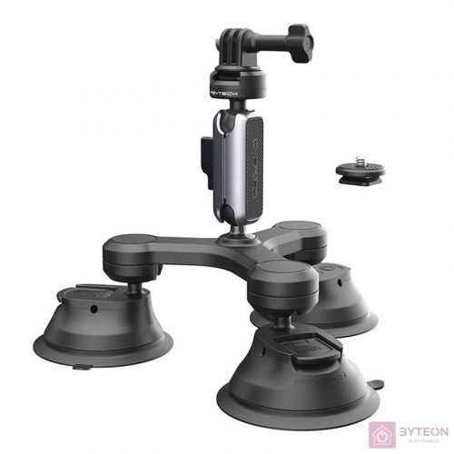 Action camera  mount PGYTECH three-arm Suction Cup