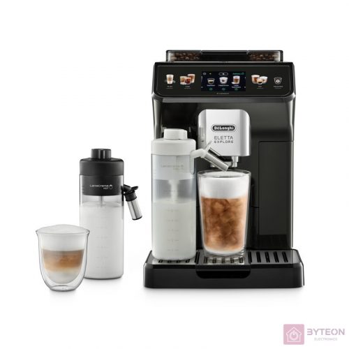 DeLonghi ECAM450.65.G Eletta Explore 19 bar automata kávéfőző tejhabosítóval