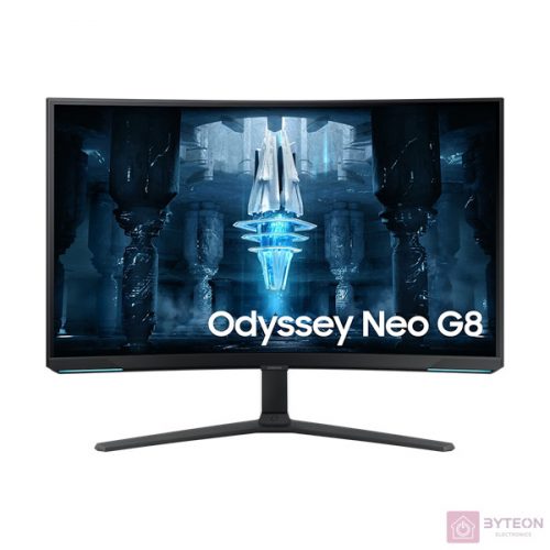 Samsung 32" LS32BG850NPXEN UHD 240Hz HDMI/DP ívelt kijelzős gamer monitor