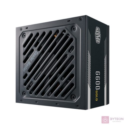 Cooler Master G600 600W 80+ Gold 12cm ventillátorral tápegység