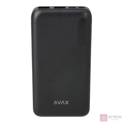 Avax PB104B LIGHTY 10000mAh fekete powerbank