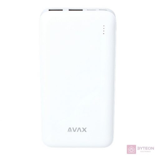 Avax PB104W LIGHTY 10000mAh fehér powerbank