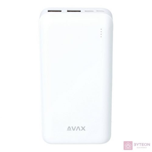 Avax PB201W LIGHTY 20000mAh fehér powerbank