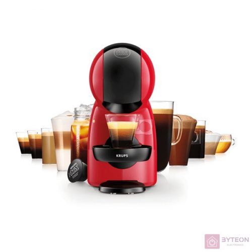 Krups KP1A3510A Piccolo XS Nescafé Dolce Gusto kapszulás kávéfőző piros