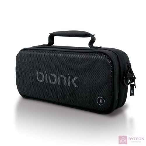 Bionik BNK-9035 Power Commuter Nintendo Switch/Switch OLED fekete hordtáska + 10000mAh akkumulátor