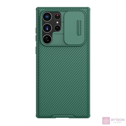 Nillkin CamShield Pro case for Samsung Galaxy S22 Ultra (deep green)