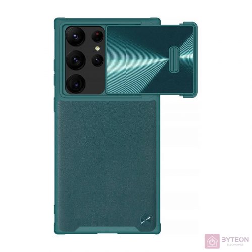 Nillkin CamShield Leather S case for Samsung Galaxy S23 Ultra (Exuberant Green)