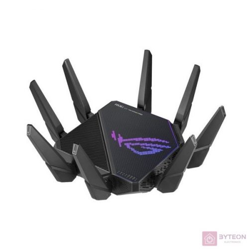 ASUS Wireless Router Tri Band AX11000 1xWAN(2.5Gbps) + 1xWAN/LAN(10Gbps) + 4xLAN(1Gbps) + 2 USB, ROG RAPTURE GT-AX11000