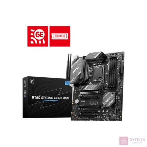 MSI B760 GAMING PLUS WIFI Intel B760 LGA1700 ATX alaplap