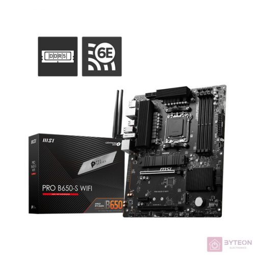 MSI PRO B650-S WIFI AMD B650 AM5 ATX alaplap