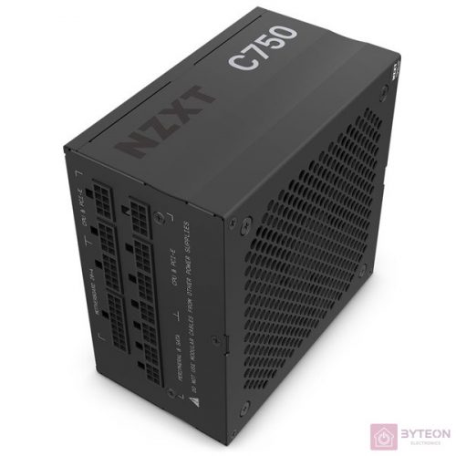 NZXT C750 750W 80+ Gold ventillátorral moduláris dobozos tápegység