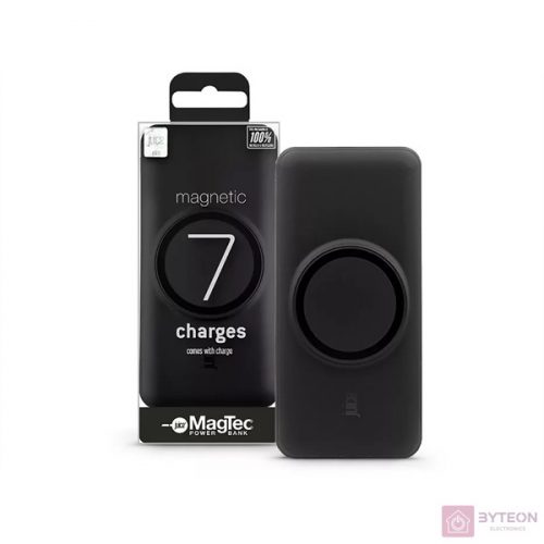 Juice JUI-PBANK-MAGTEC-MAX-BLK MAGTEC MAX 20000mAh 15W-22,5W fekete MagSafe wireless power bank