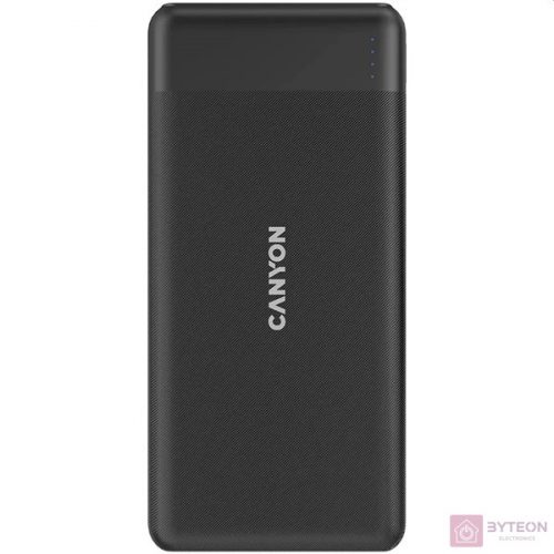 Canyon PB-109 10000mAh LiPo powerbank fekete (Lightning bemenet)