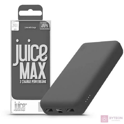 Juice JUI-PBANK-MAX-20000MA-ECO-GRY MAX 20000mAh 20W szürke powerbank