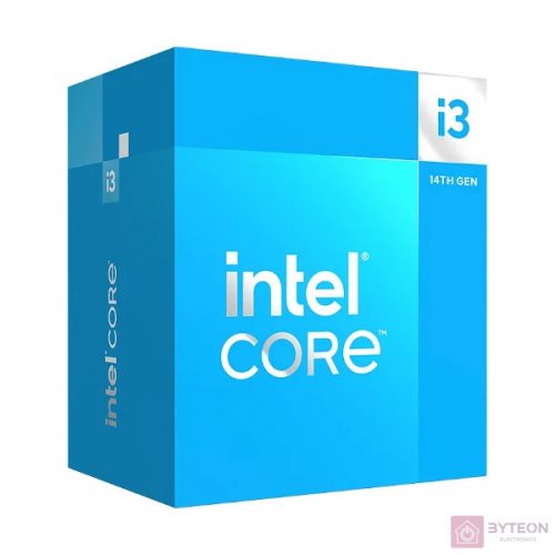 Intel Core i3 3,5GHz LGA1700 12MB (i3-14100) box processzor