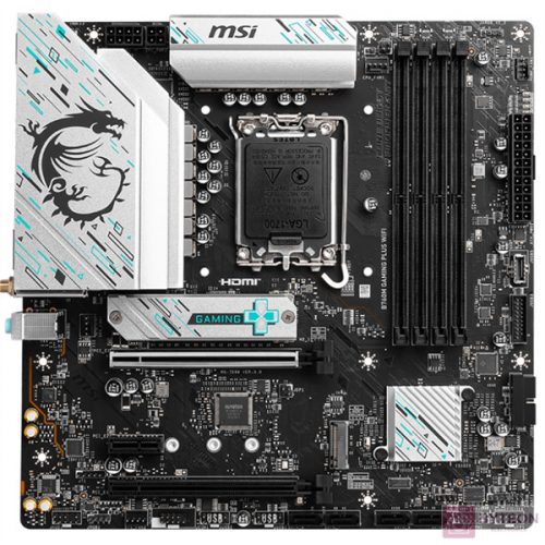 MSI B760M GAMING PLUS WIFI Intel B760 S1700 mATX alaplap