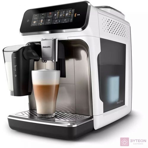 Philips EP3343/90 3300 LatteGo tejhabosítóval fehér-fekete automata kávéfőző