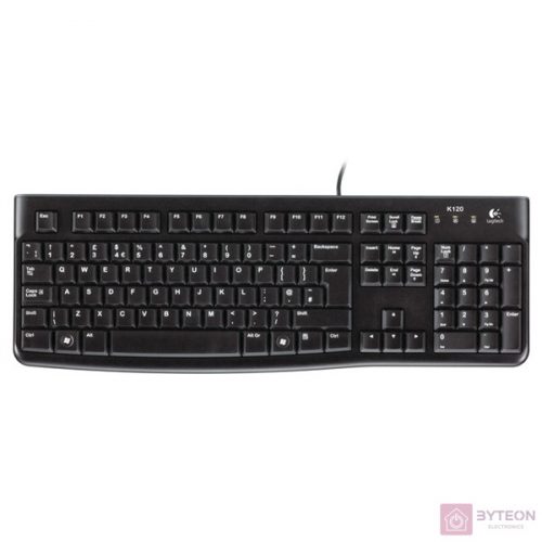 Logitech K120 (HU, USB) - Fekete