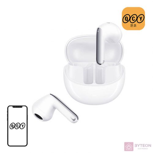 TWS QCY AilyBuds Pro+ HT10 Pro Headphones, ANC (white)