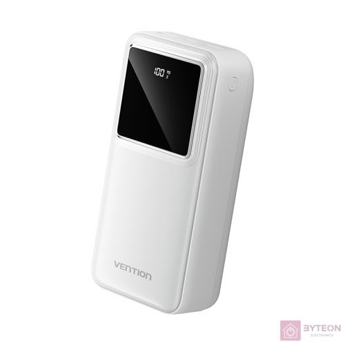 Powerbank Vention FHMW0 30000 mAh, 22.5 W (white)