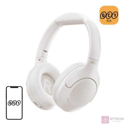 Wireless Headphones QCY H3 lite, ANC (white)