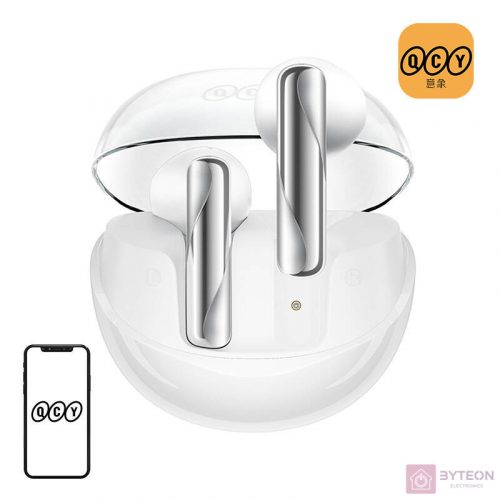 TWS QCY AilyBuds Clear T32 Headphones (white)