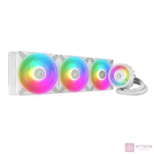 Arctic Liquid Freezer III - 420 A-RGB fehér processzor hűtő