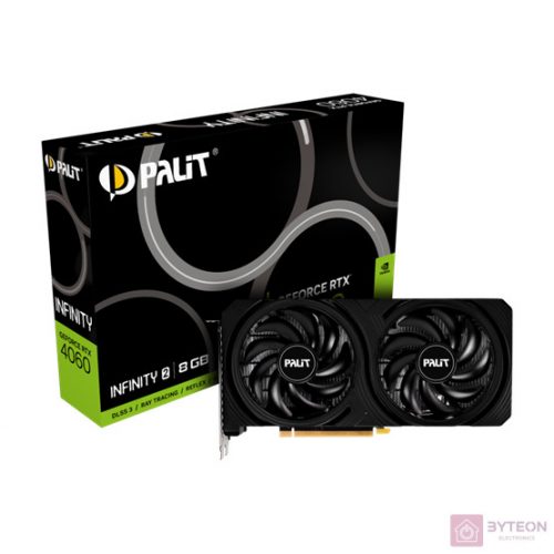 PALIT GeForce RTX 4060 Infinity 2 8GB GDDR6 Grafikkarte 3x DP 1x HDMI