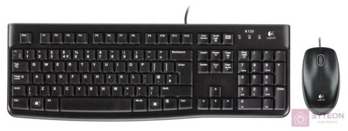 Logitech MK120 (HU, USB) - Fekete