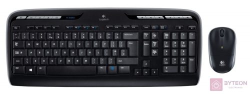 Logitech MK330 (US, Vez.nélküli) - Fekete