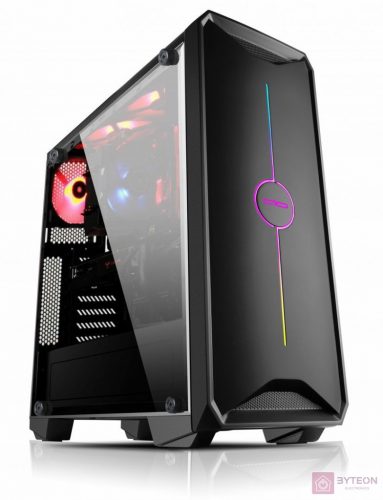 AIO Magnum RGB (Ablakos) - Fekete