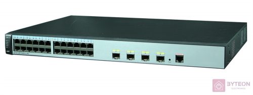 Huawei S5720-28P-PWR-LI-AC 24port GbE LAN PoE+ (370W) L3 menedzselhető switch