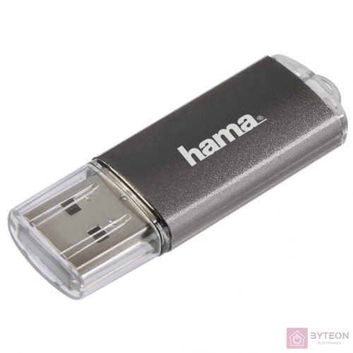 Hama 90983 USB 2.0 "Laeta" 16GB 10MB/s szürke Flash Drive